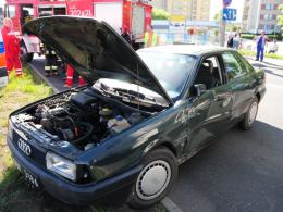 Zderzenie na Zaodrzu, ogromne korki w centrum