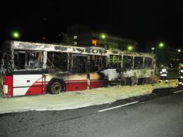 Pożar autobusu MZK. Pojazd doszczętnie spłonął