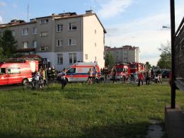 Spalona kuchenka przyczyną pożaru w Dobrzeniu Wielkim
