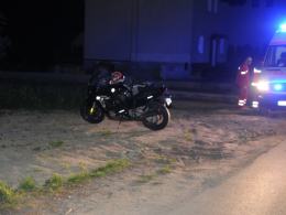 Motocyklista zderzył się z sarną