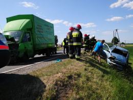 Wypadek na trasie Opole-Brzeg, jedna osoba ranna