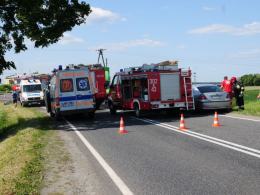 Wypadek na trasie Opole-Brzeg, jedna osoba ranna