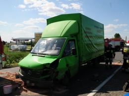 Wypadek na trasie Opole-Brzeg, jedna osoba ranna