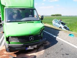 Wypadek na trasie Opole-Brzeg, jedna osoba ranna