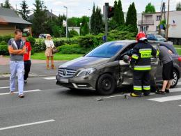 Kobieta wymusiła pierwszeństwo na skrzyżowaniu, trzy osoby ranne