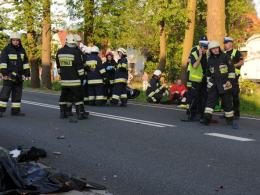 29-latek zginął w zderzeniu dwóch motocykli