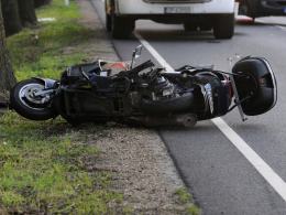 29-latek zginął w zderzeniu dwóch motocykli