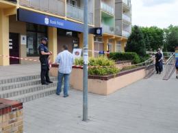 Napad na bank w Opolu, trwa policyjna obława