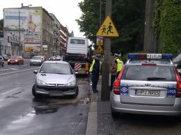 Zderzenie na skrzyżowaniu w centrum Opola