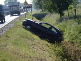Wypadek na trasie Opole-Brzeg, ranna kobieta