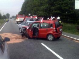 Wypadek w Jełowej, wśród rannych są dzieci