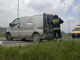 Kolejny wypadek podczas zawracania na obwodnicy