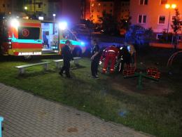 22-latek oblał się benzyną i podpalił