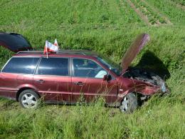 Dwa auta zderzyły się pod Grodkowem