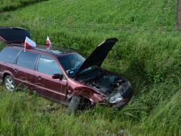 Dwa auta zderzyły się pod Grodkowem