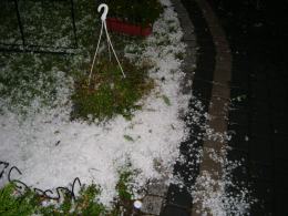 Burza nad Opolszczyzną: grad wielkości piłek do ping-ponga