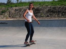 Skatepark jeszcze nie otwarty, a już oblegany