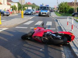 Dwa motocykle zderzyły się pod Opolem
