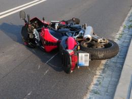 Dwa motocykle zderzyły się pod Opolem