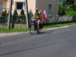 Rowerowa pielgrzymka przejazdem na Opolszczyźnie