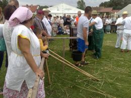 Cepem, sierpem i kosą - niezwykłe zmagania w Piątkowicach