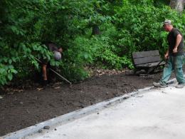 Renowacja parku na wyspie Bolko idzie pełną parą
