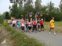 Pielgrzymi z Opola w drodze na Jasną Górę