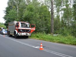 Pijany 60-latek rozbił auto w Tułowicach