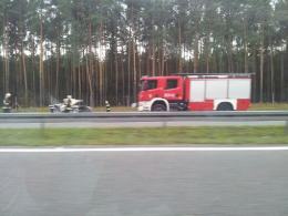 Po wypadku na autostradzie ogromny korek w kierunku Katowic