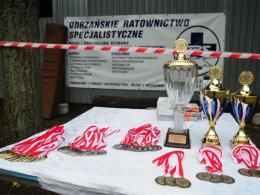 Ratownicy walczą na wyspie Bolko o puchar wojewody