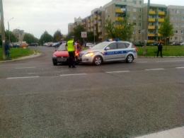 Wjechał oplem prosto w radiowóz