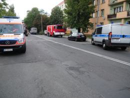 W kuchni wybuchł pożar, właściciel ugasił go sam