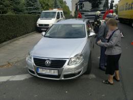 74-letni kierowca spowodował wypadek
