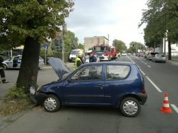 74-letni kierowca spowodował wypadek