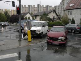 Dwie osoby ranne wskutek wypadku na Zaodrzu