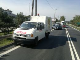 Trzy auta zderzyły się w Dąbrowie