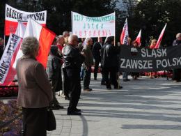 Protestowali przeciwko Stowarzyszeniu Osób Narodowości Śląskiej