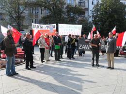 Protestowali przeciwko Stowarzyszeniu Osób Narodowości Śląskiej