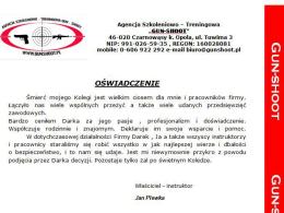 Oświadczenie właściciela firmy, której pracownikiem był 27-latek.