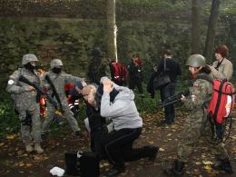 Studenci z Nysy prowadzili akcję ratowniczą na fortach
