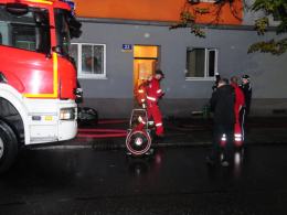 Spłonęły dwa pokoje w mieszkaniu przy ul. Katowickiej