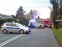 Dwa wypadki na jednej ulicy