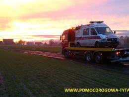 Wypadek ambulansu pod Kędzierzynem-Koźlem