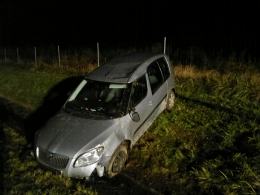 Wypadek na autostradzie, dwie kobiety trafiły do szpitala