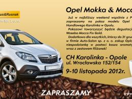 Zobacz premierę Opla Mokka w Karolince