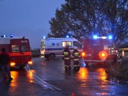 Dwa auta zderzyły się na trasie Opole-Brzeg