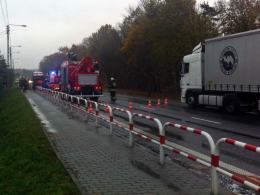 W Walidrogach bus wjechał w traktor