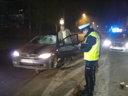 Pieszy potrącony na przejściu dla pieszych