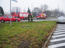 Zderzenie na skrzyżowaniu ulicy Armii Krajowej i Fabrycznej