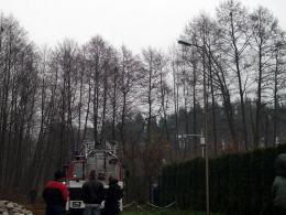 Niecodzienna akcja strażaków w Ozimku